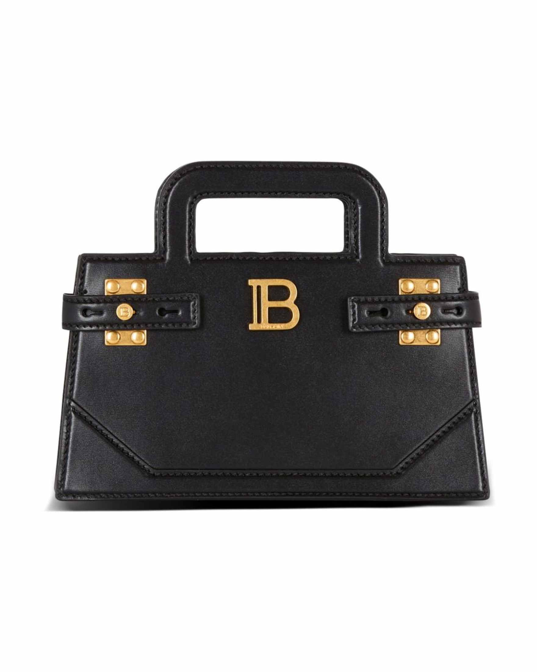 Balmain Leather B Buzz Small Handbag Glam Steals