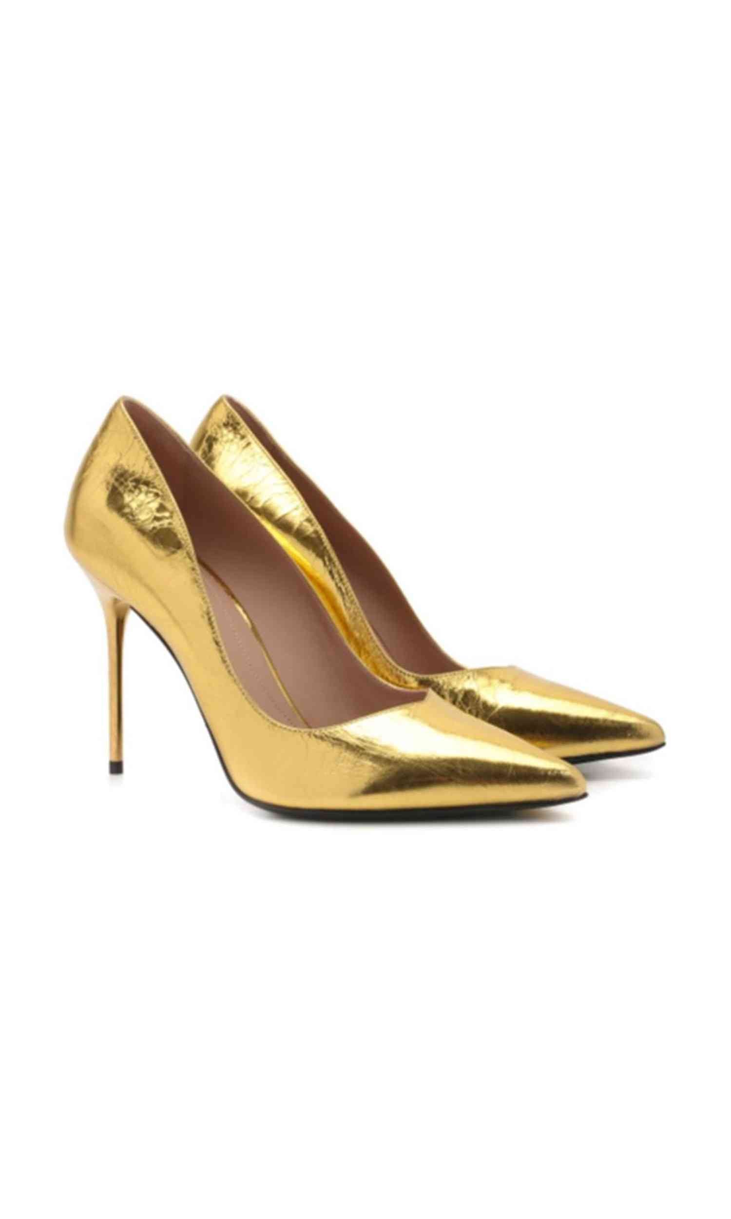 Balmain Leather Pumps Glam Steals