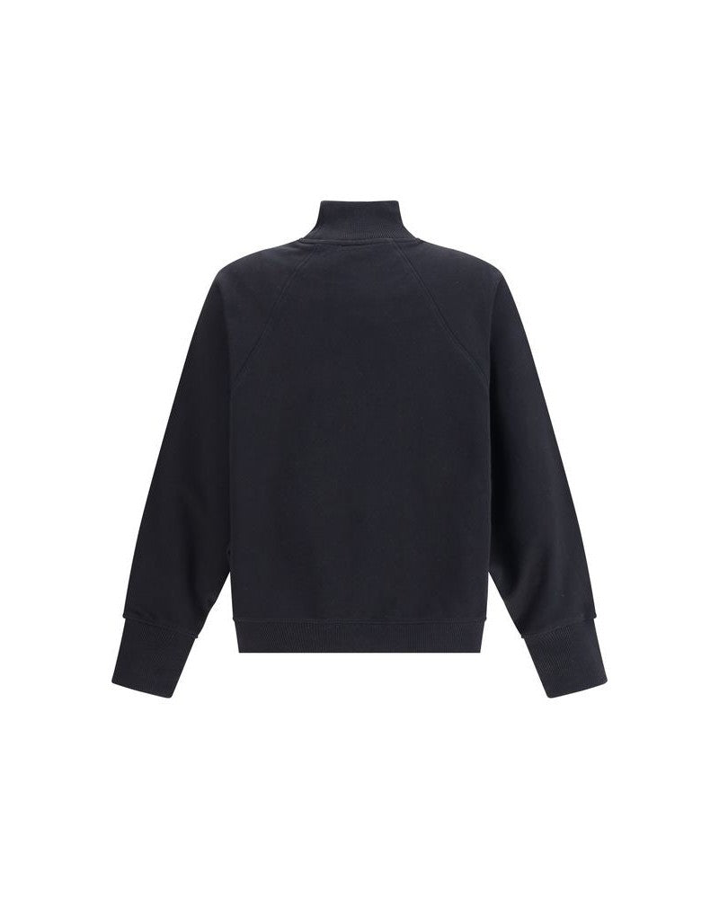 Balmain Leopard Print High Neck Sweat-shirt Glam Steals