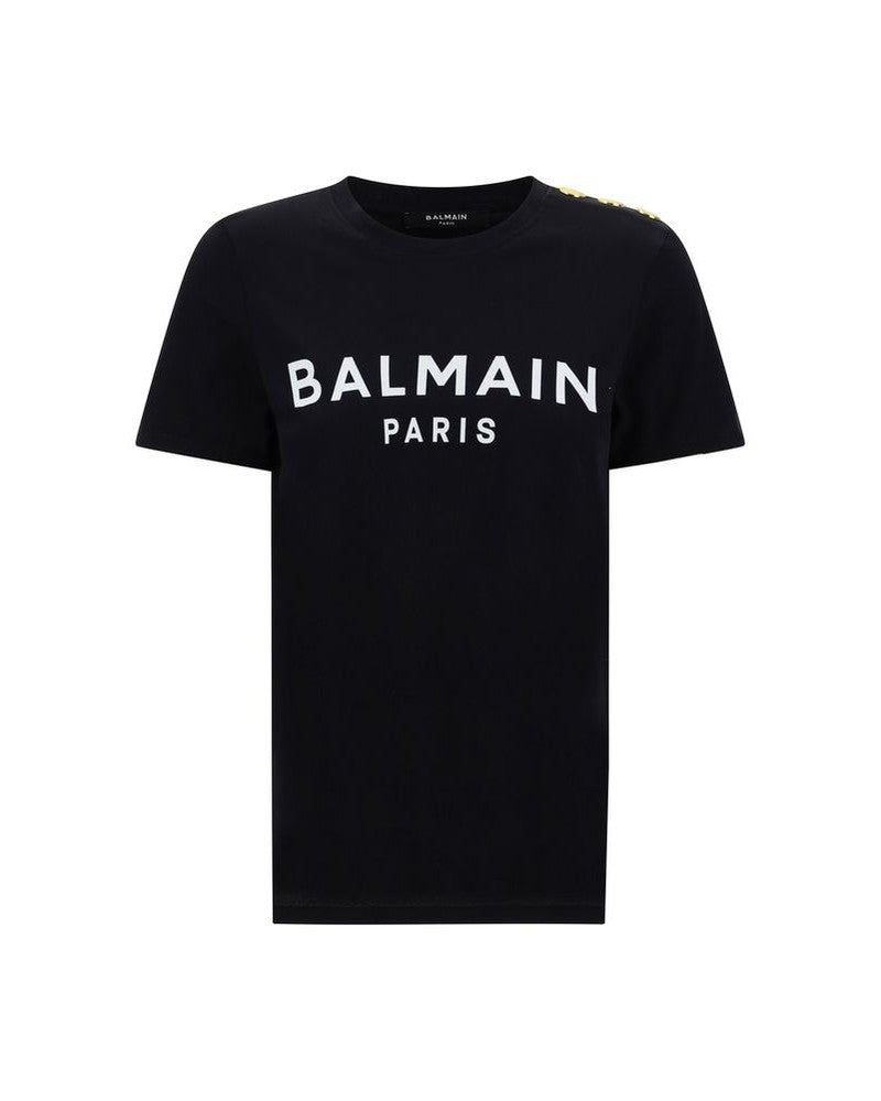 Balmain Logoed T-Shirt Glam Steals