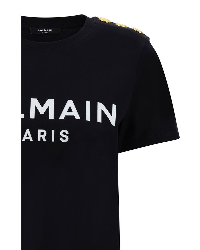 Balmain Logoed T-Shirt Glam Steals