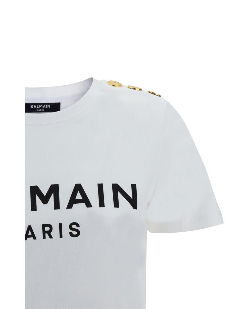 Balmain Logoed T-Shirt Glam Steals