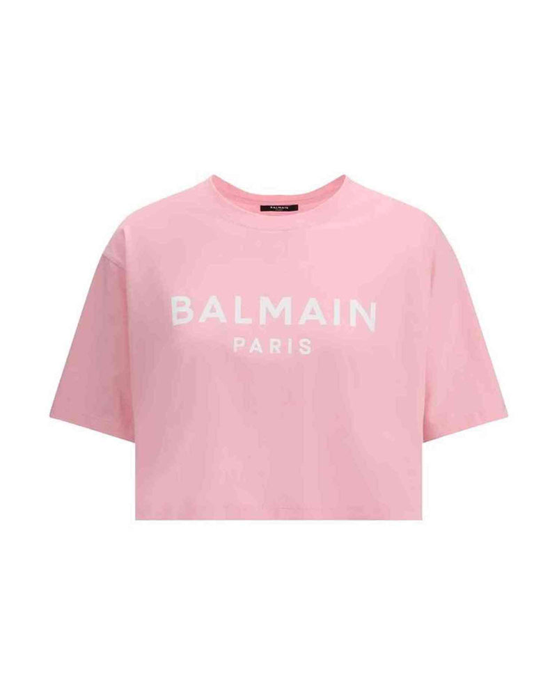 Balmain Logoed T-shirt Glam Steals