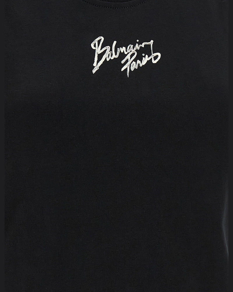 Balmain Paris Print Top Glam Steals