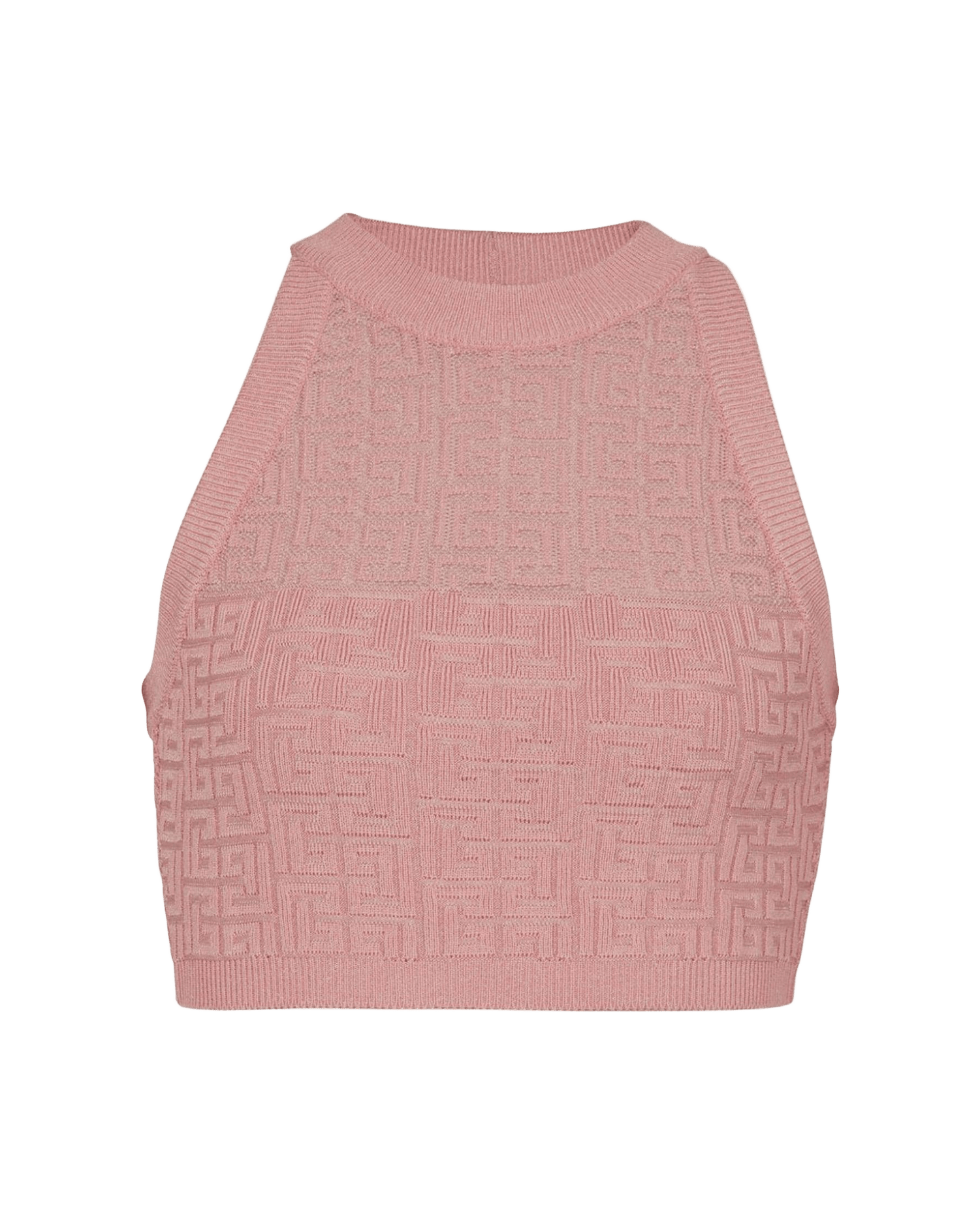 Balmain Pb Labyrinth Knit Top Glam Steals