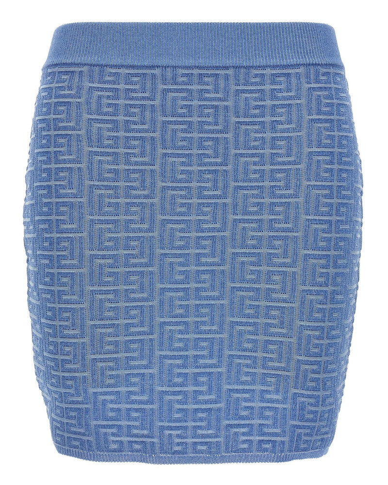Balmain Pb Mini Skirt Glam Steals