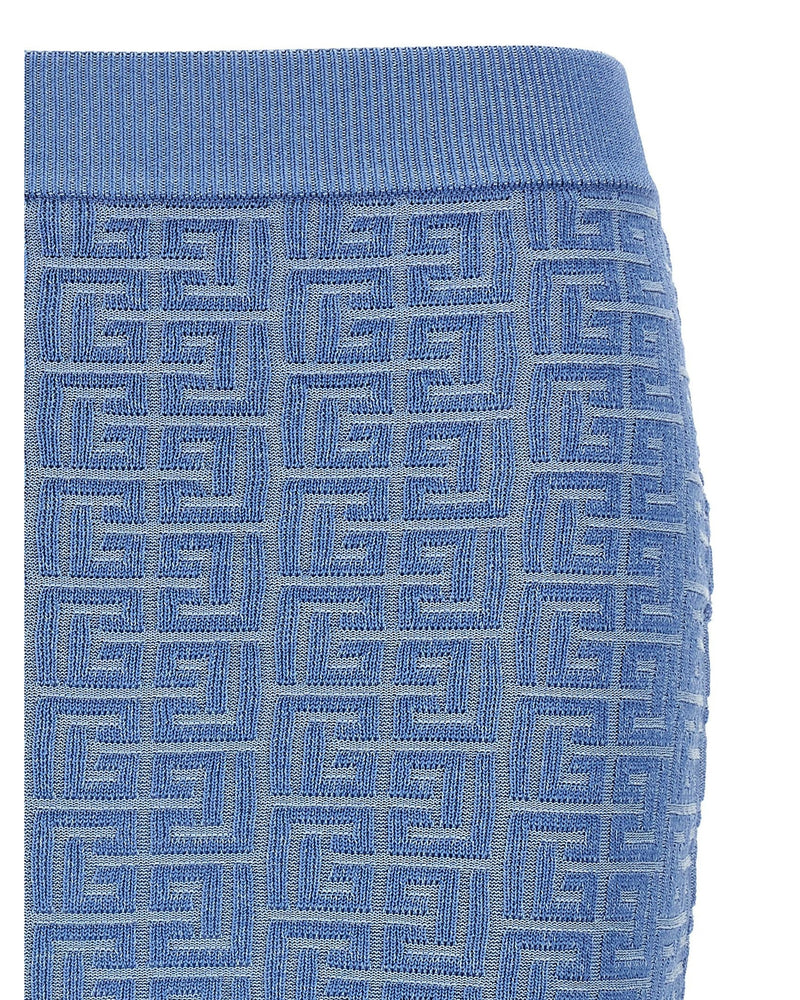 Balmain Pb Mini Skirt Glam Steals