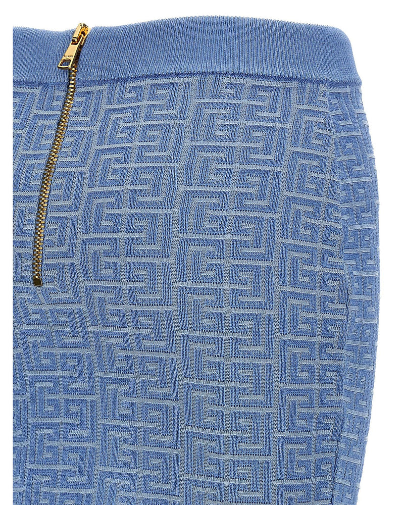 Balmain Pb Mini Skirt Glam Steals