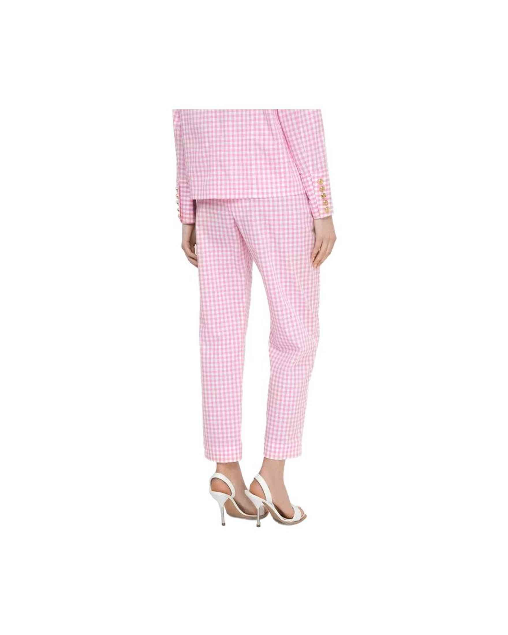 Balmain Pink Cotton Jeans & Pant Glam Steals