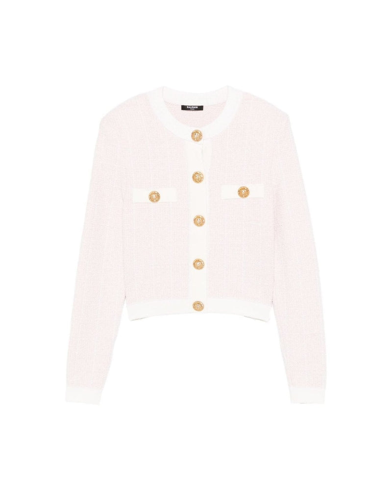 Balmain Pink Sweater Sweaters
