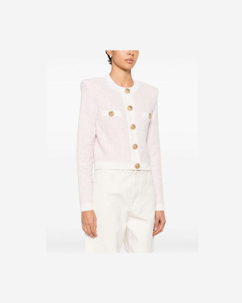 Balmain Pink Sweater Sweaters