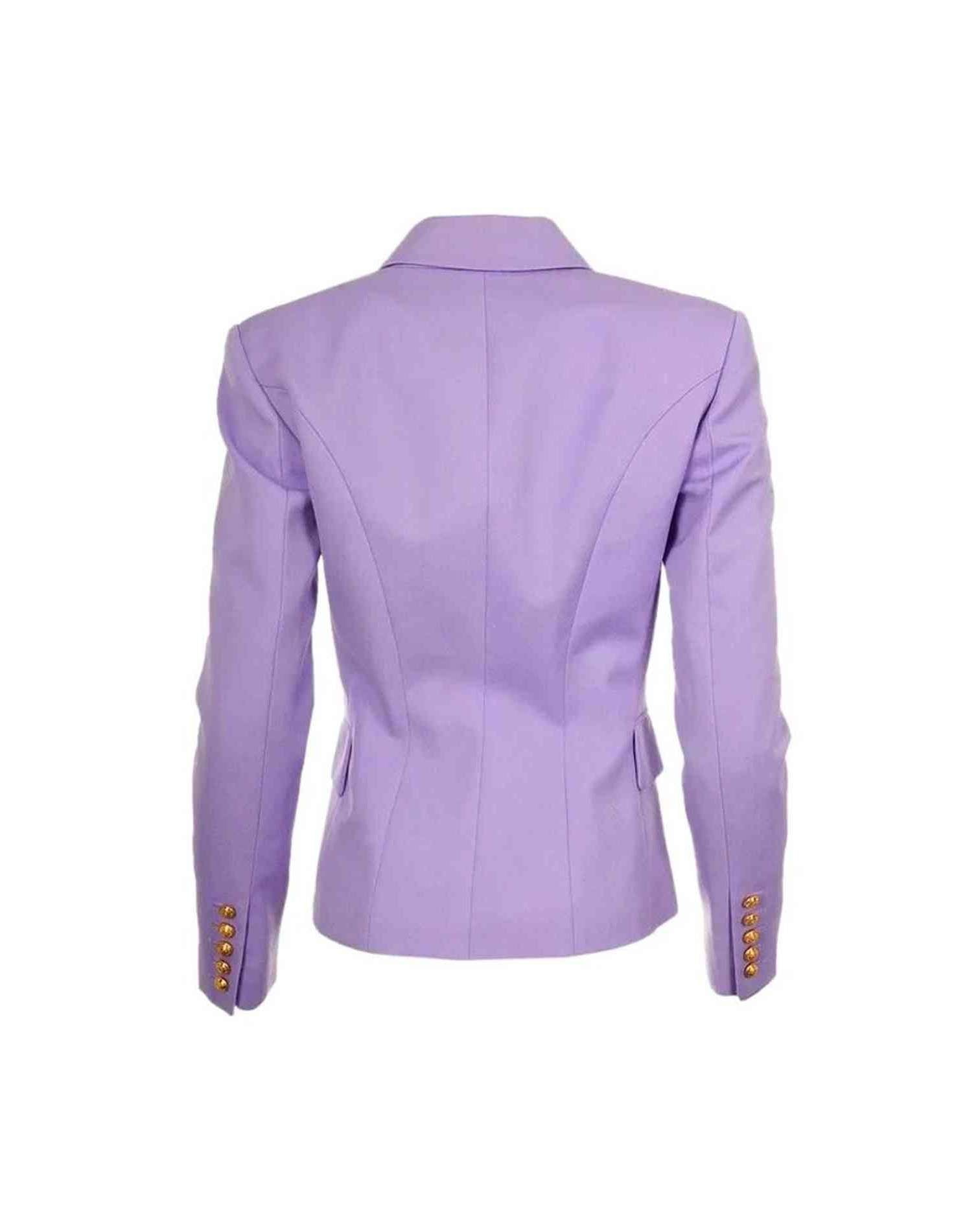 Balmain Purple Wool Suits & Blazer Glam Steals