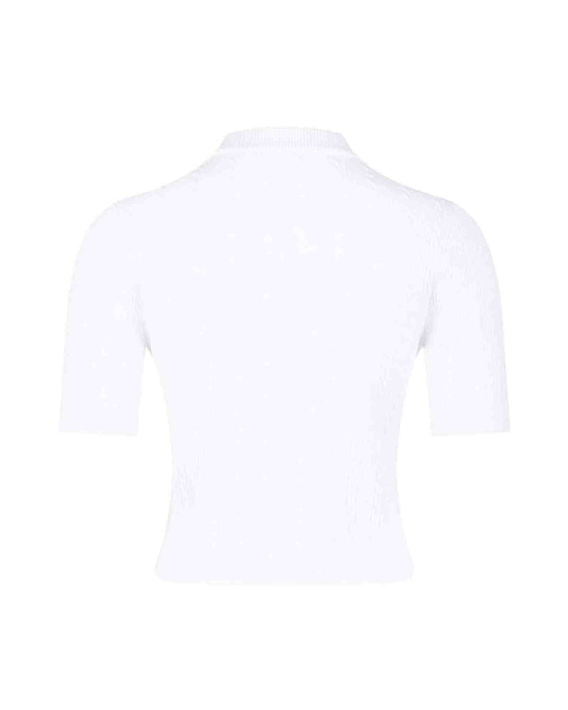 Balmain Ribbed Buttoned Top Glam Steals