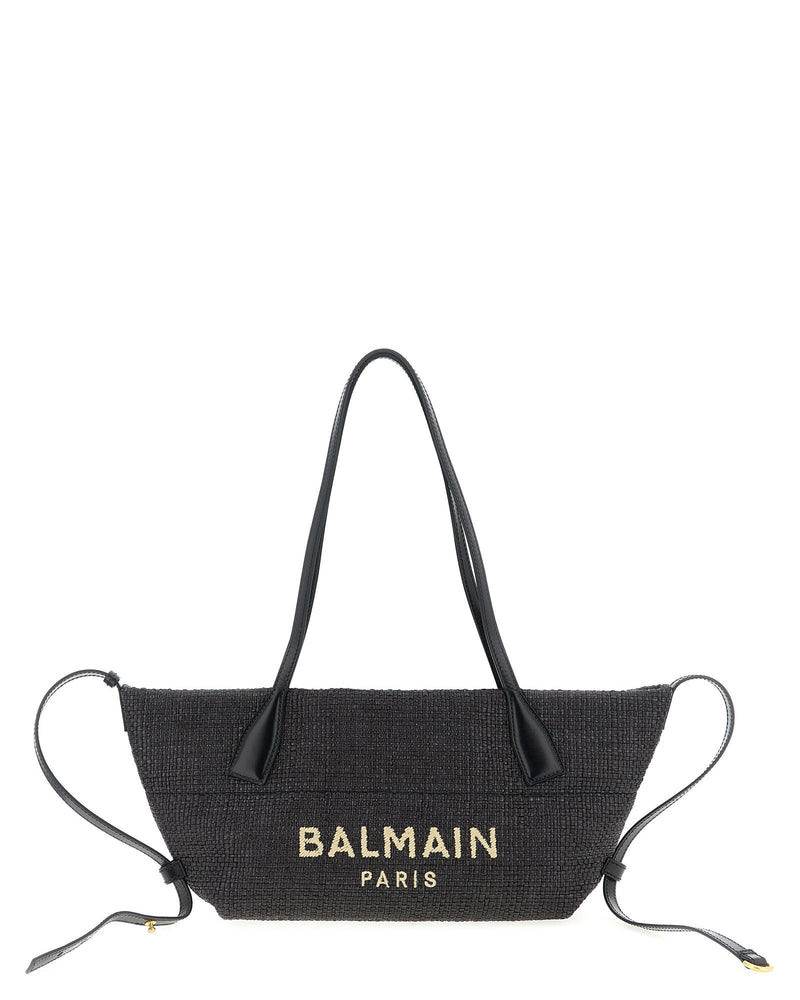 Balmain Shooping Track Small Rafia Glam Steals