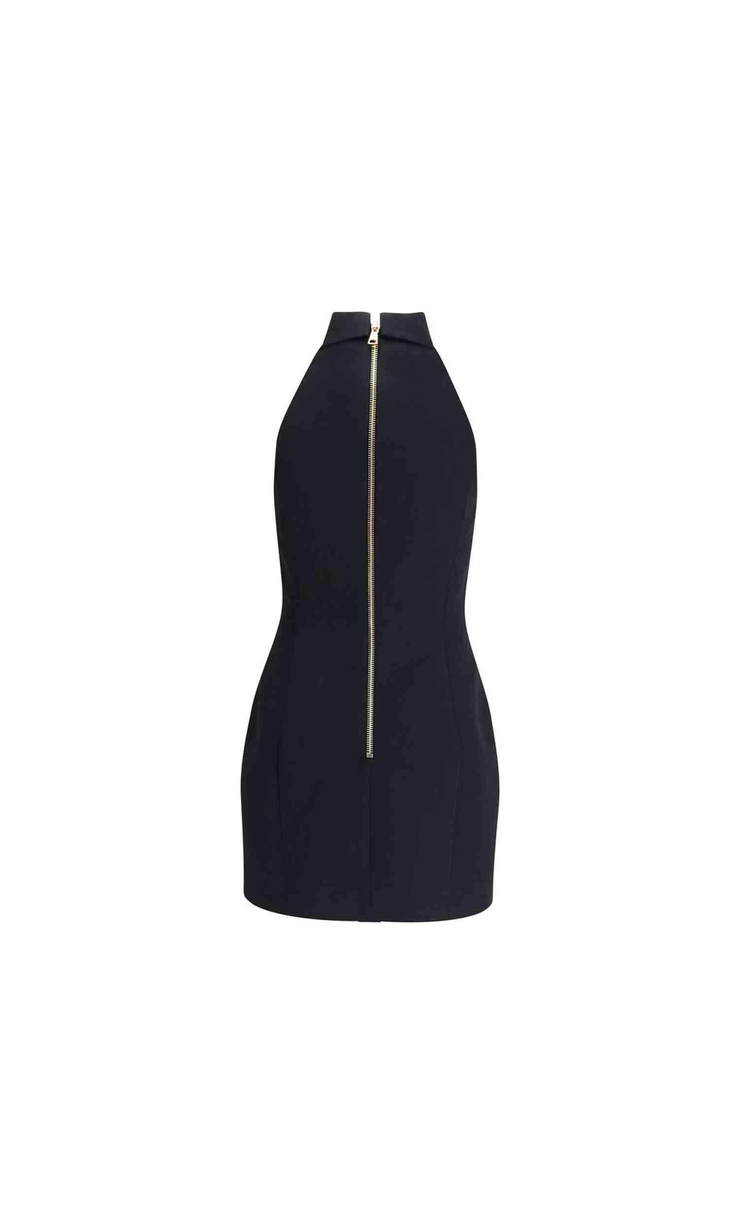 Balmain Sleeveless Short Dress Glam Steals