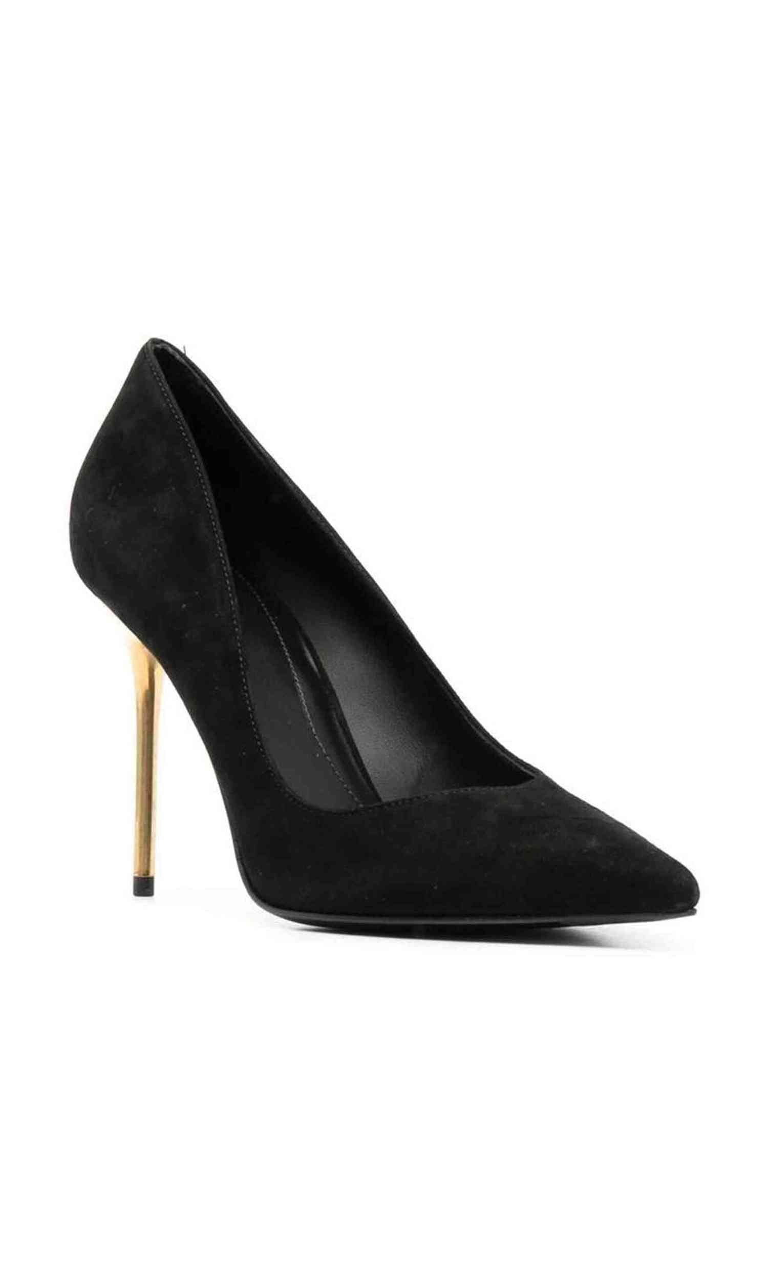 Balmain Suede Pumps Glam Steals