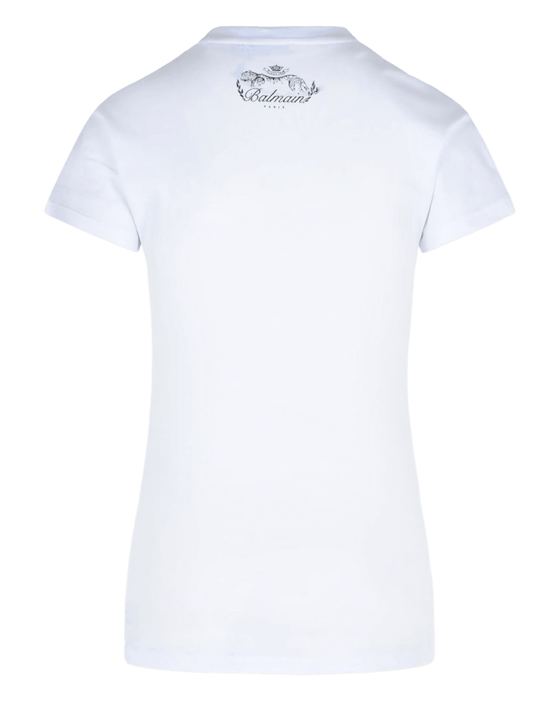 Balmain T-shirts and Polos White Glam Steals