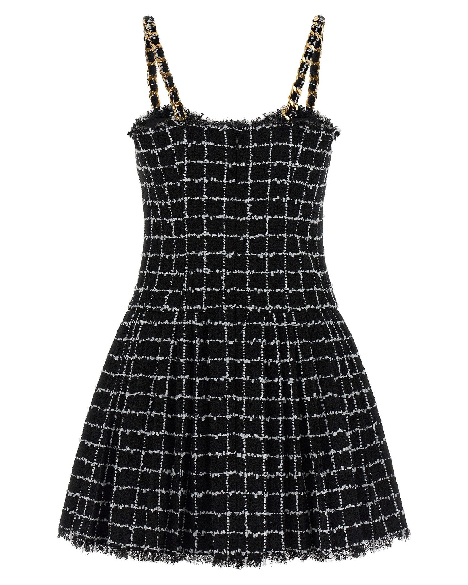 Balmain Tweed Dress Glam Steals