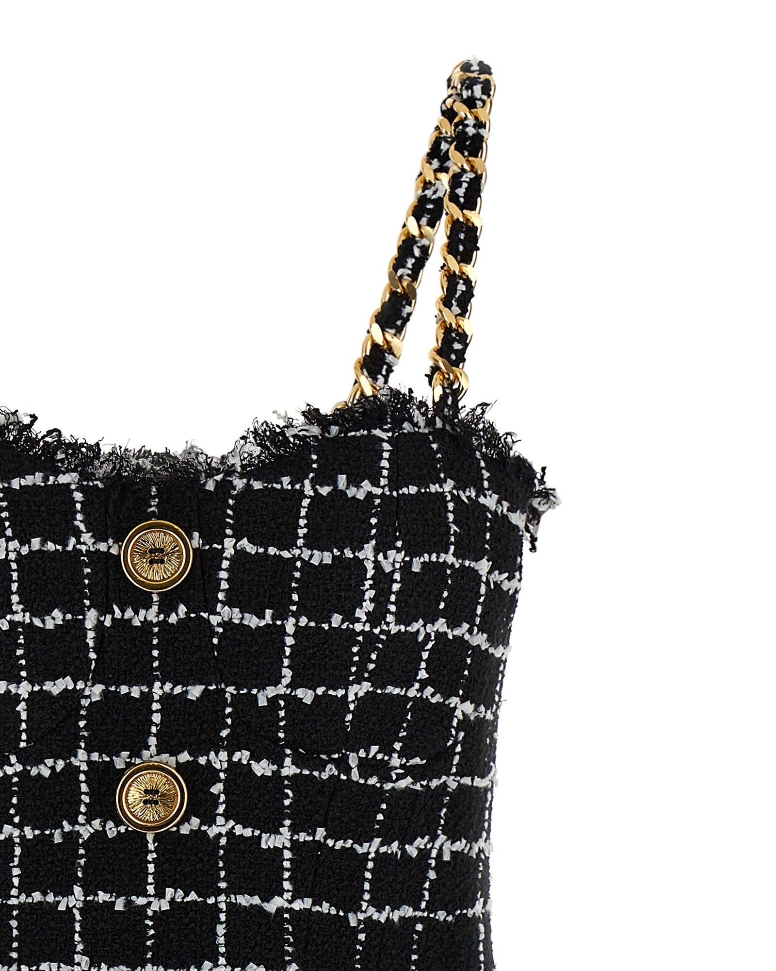 Balmain Tweed Dress Glam Steals