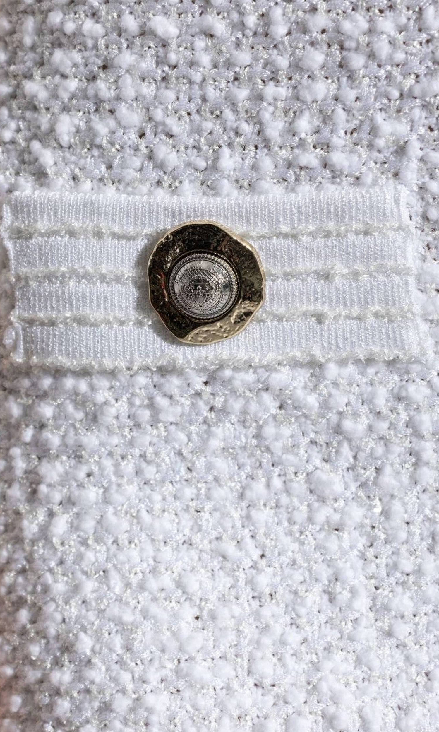 Balmain Tweed Mini Skirt Glam Steals