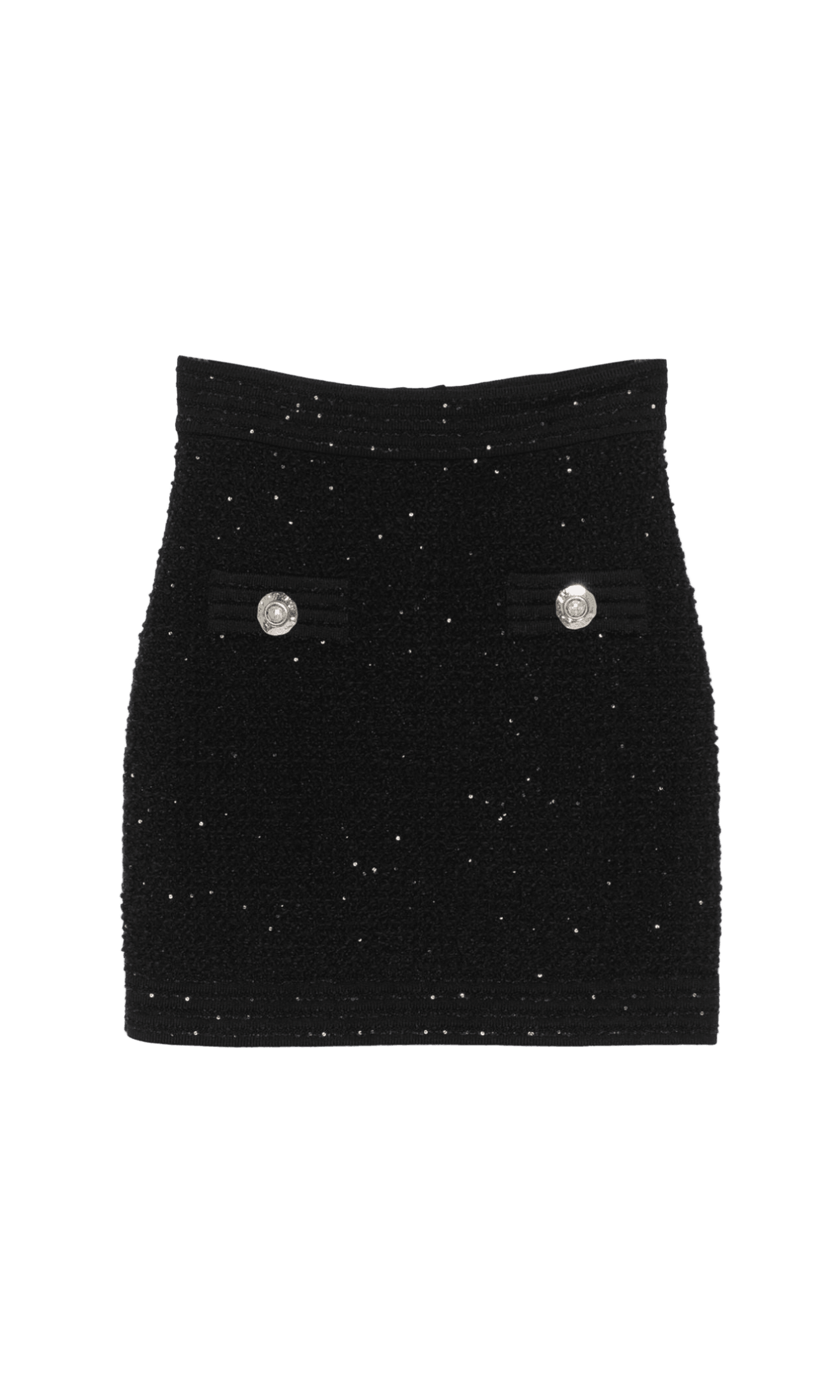 Balmain Tweed Mini Skirt Glam Steals