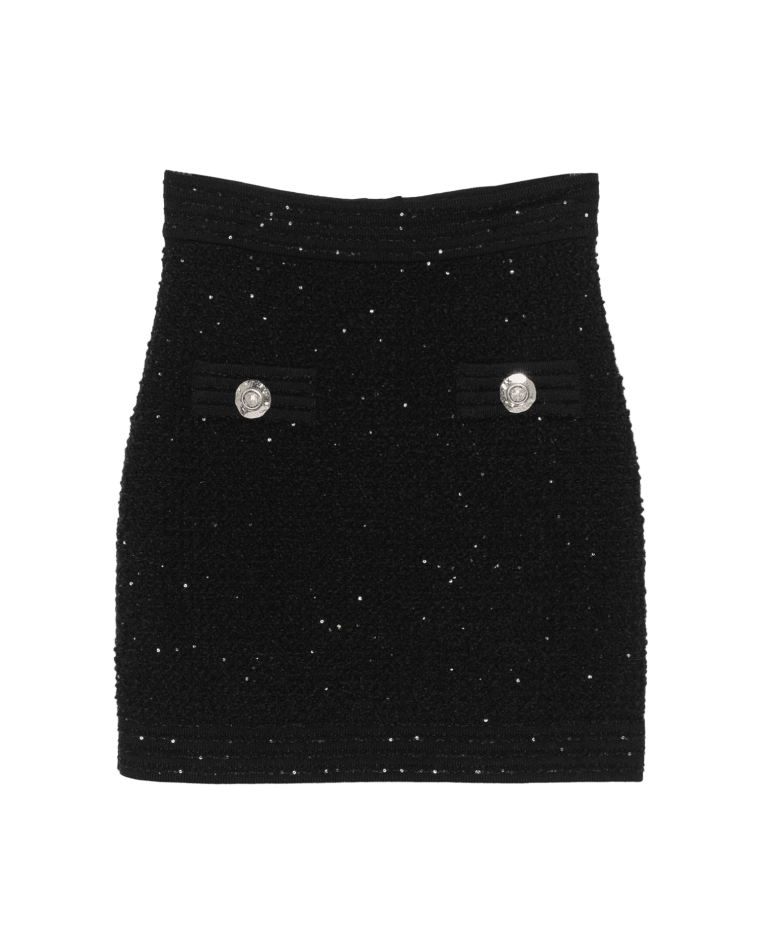 Balmain Tweed Mini Skirt Glam Steals