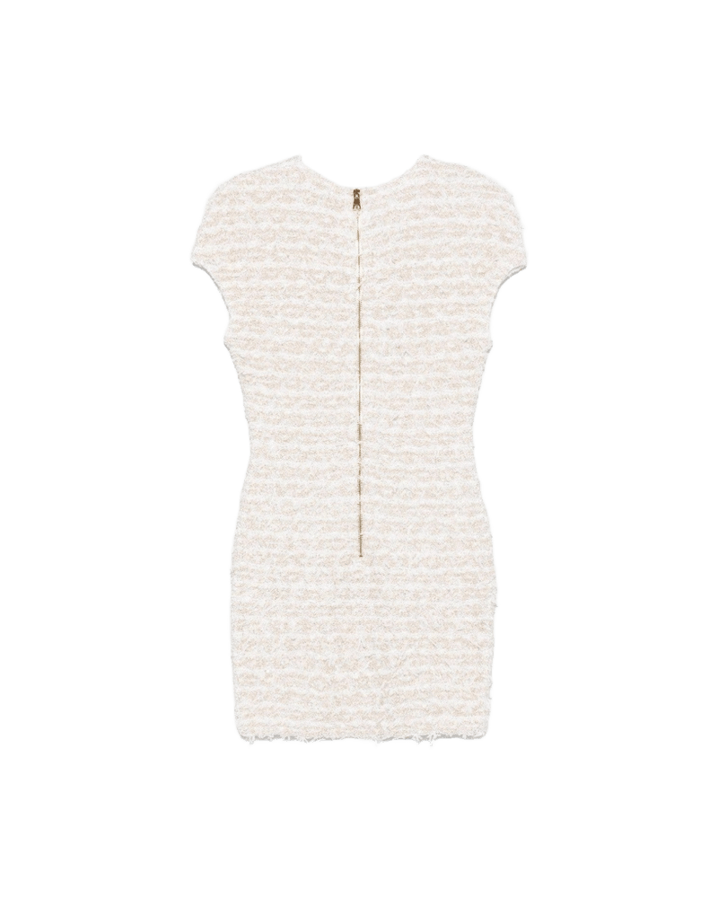 Balmain Tweed Short Dress Glam Steals
