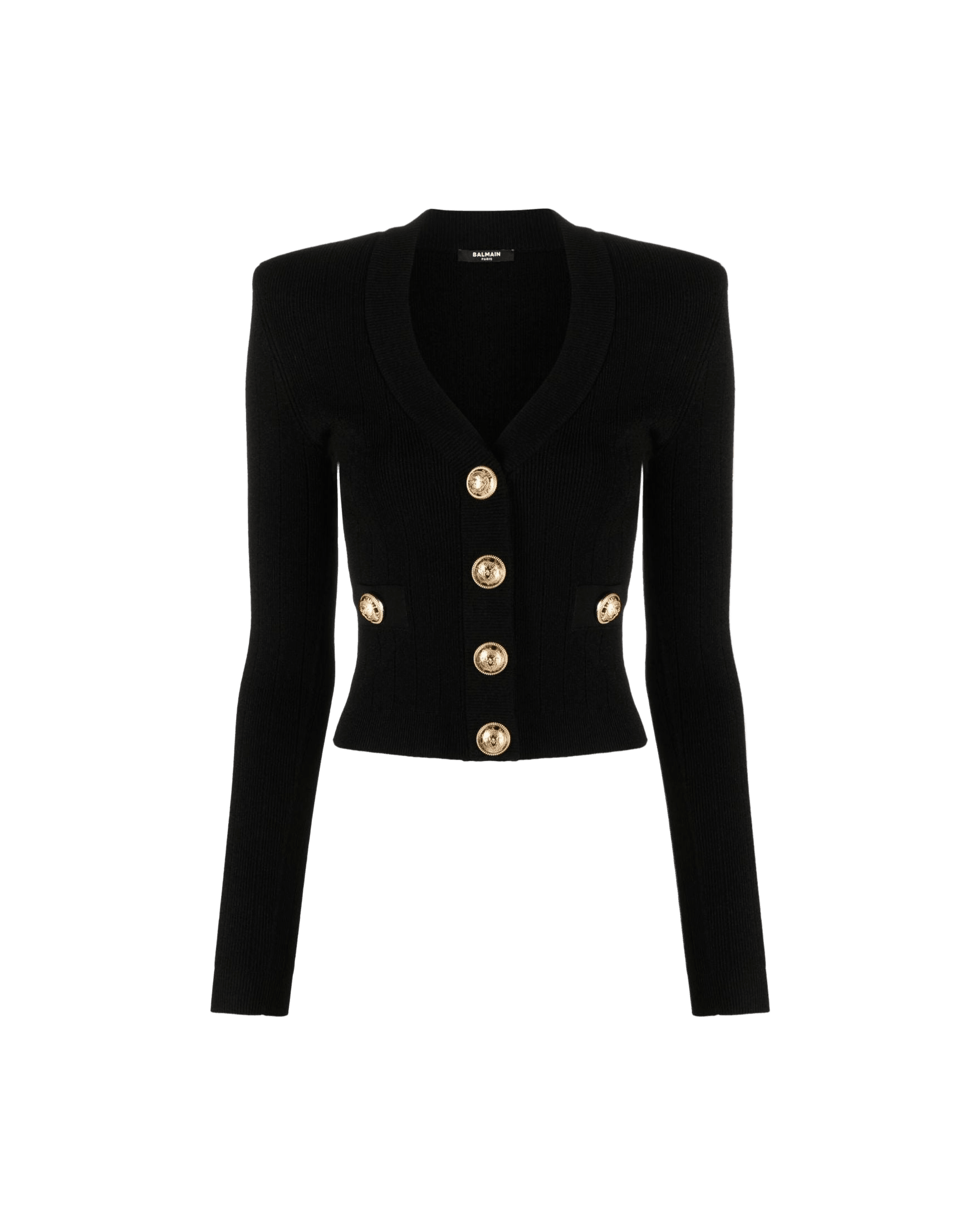 Balmain V Neck Cardigan Glam Steals