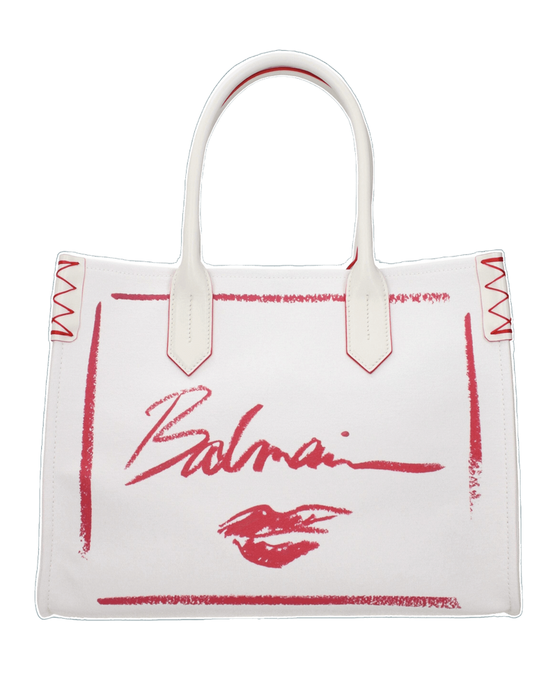 Balmain White Handbag Glam Steals