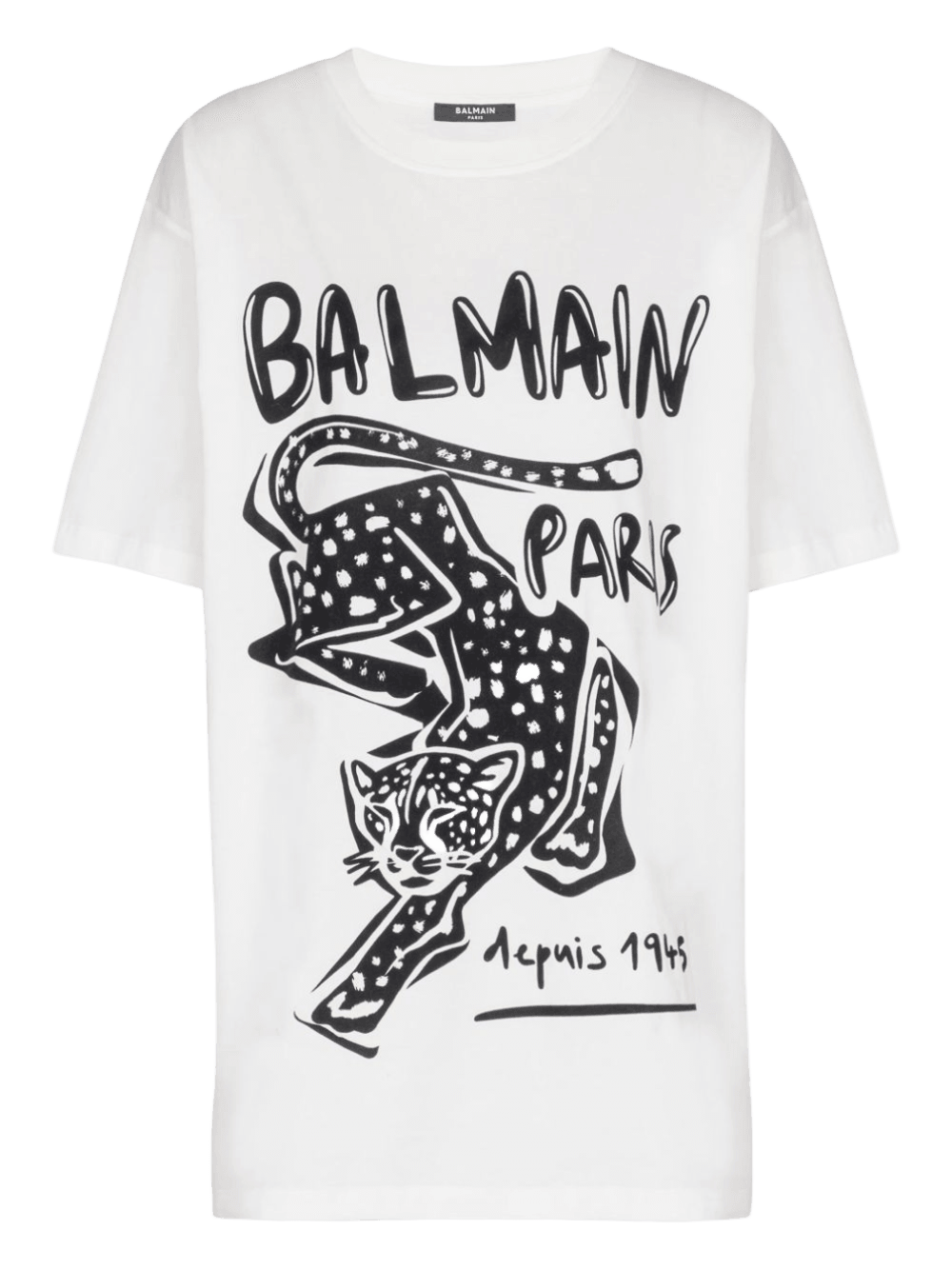Balmain White T-shirt and Polo Glam Steals