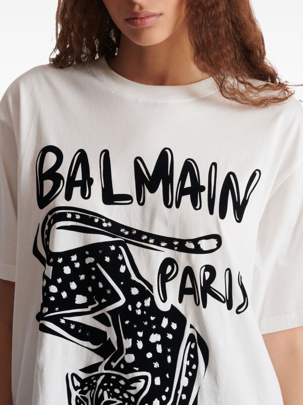 Balmain White T-shirt and Polo Glam Steals