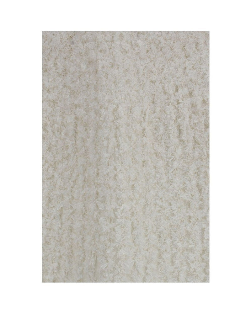 Balmain White Viscose Mini Skirt Glam Steals