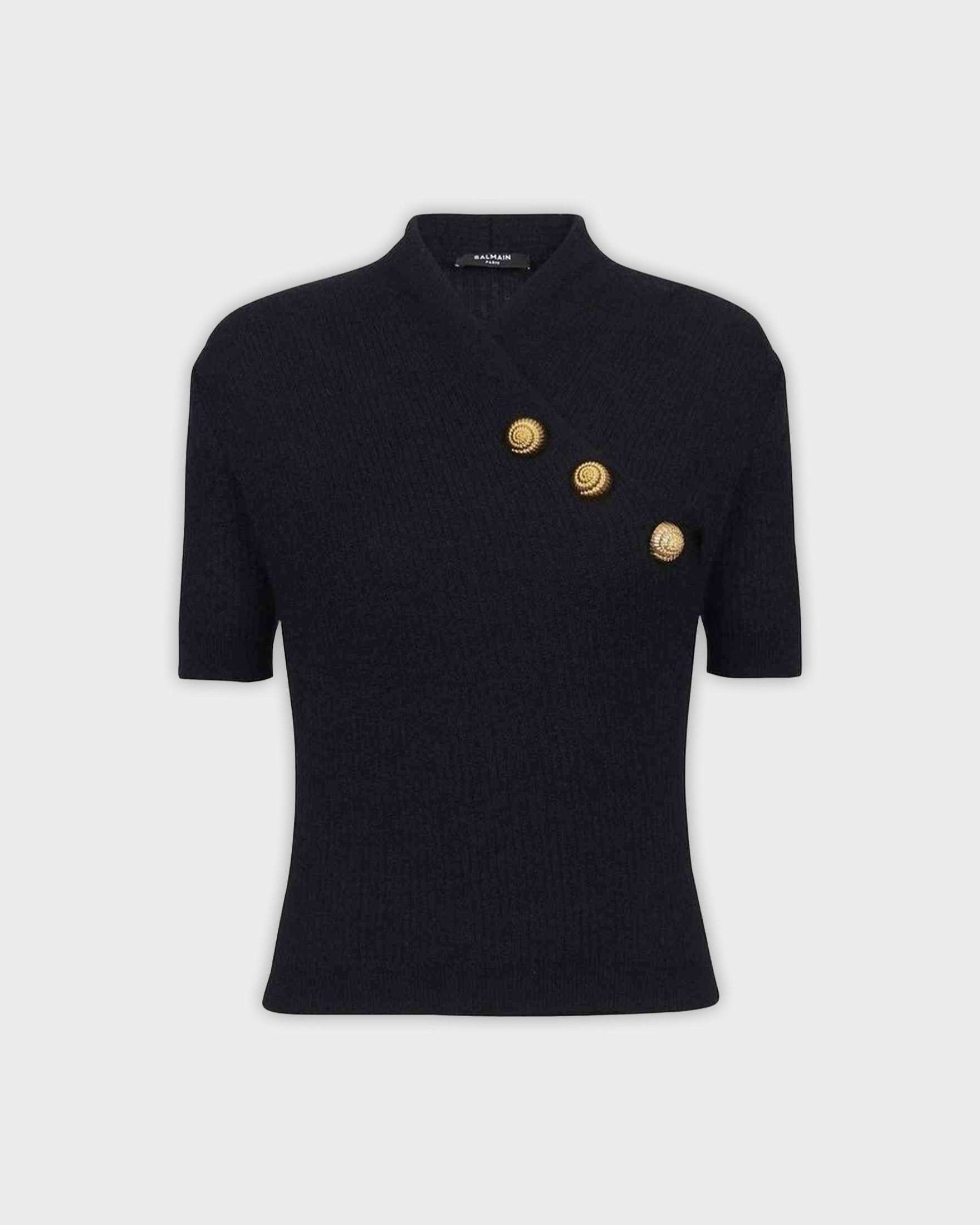 Balmain Wool Blend Top Glam Steals