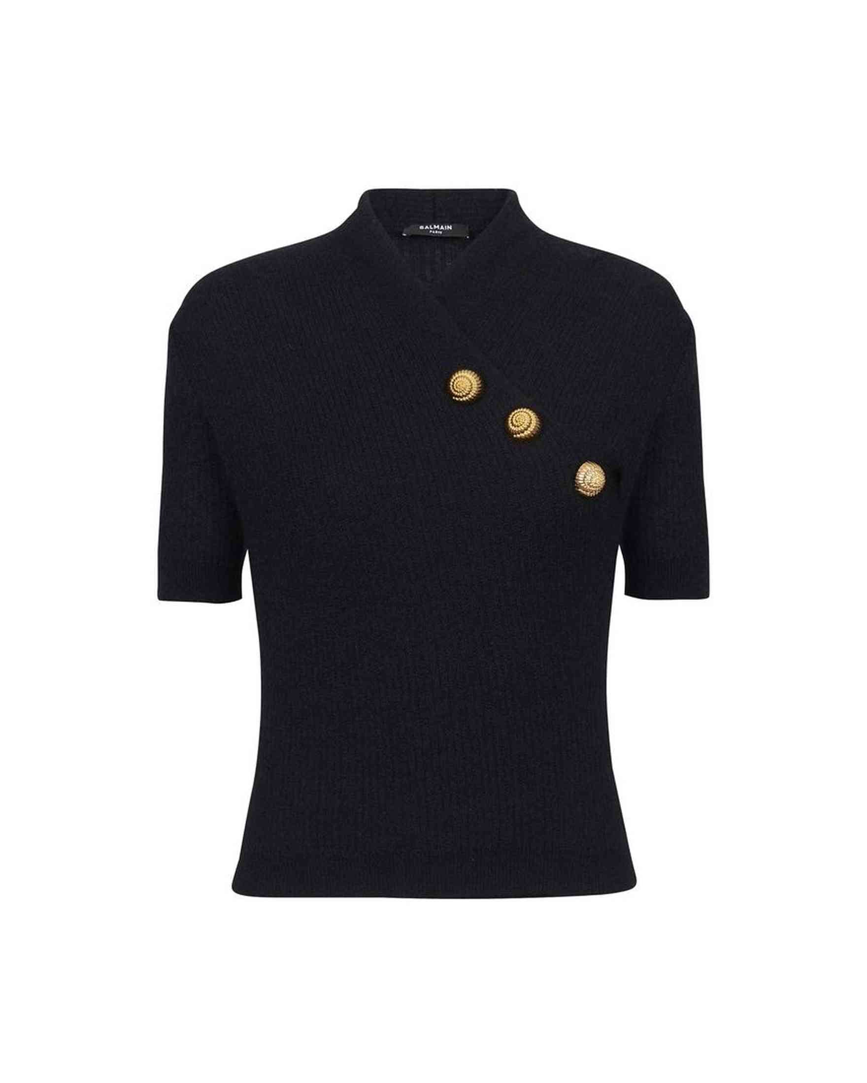 Balmain Wool Blend Top Glam Steals