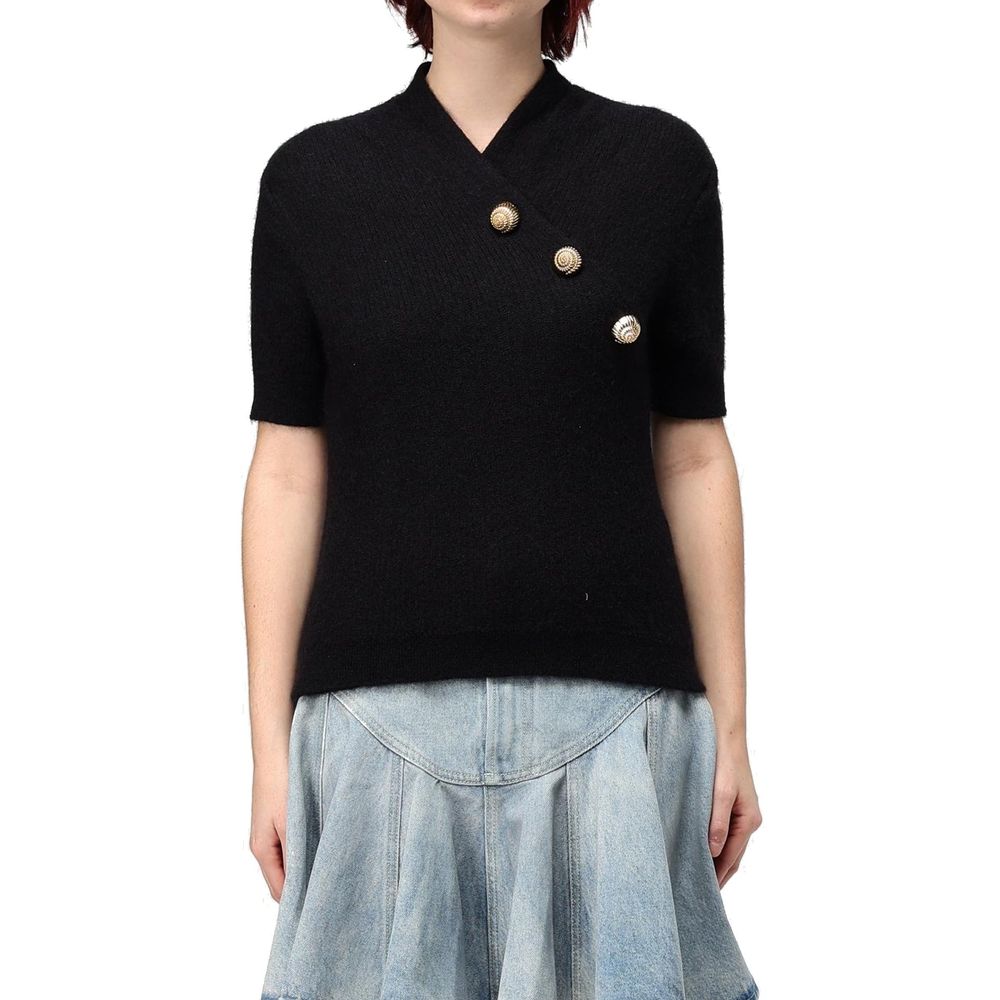 Balmain Wool Blend Top Glam Steals