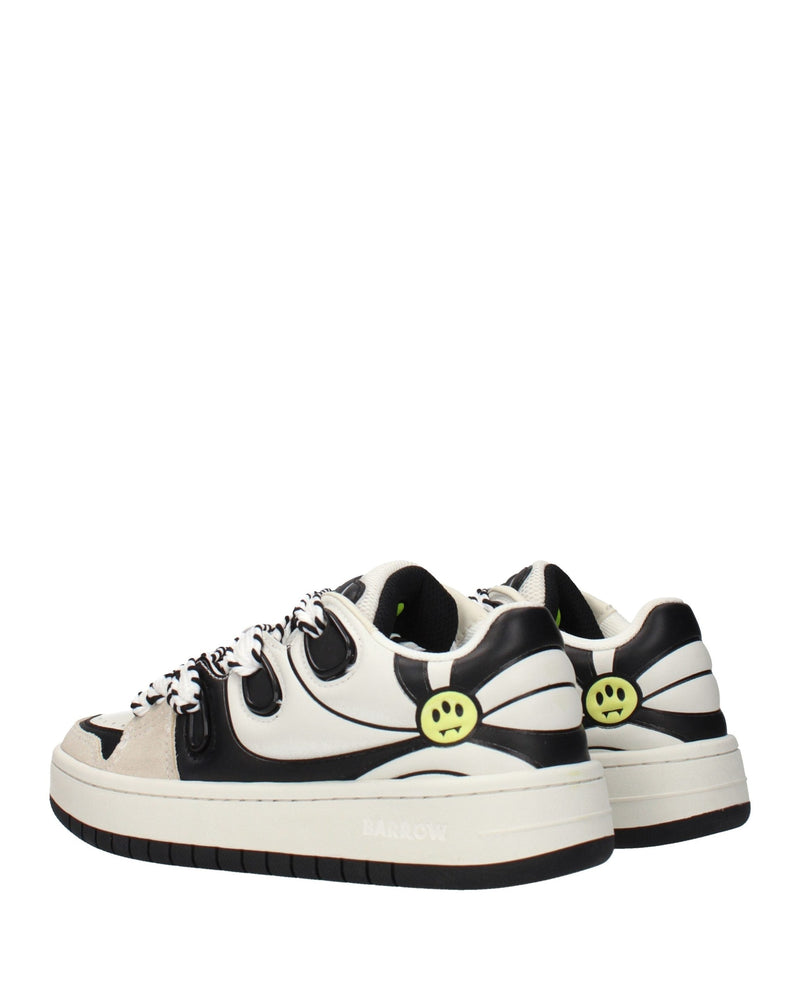 Barrow Beige Leather Sneakers Glam Steals