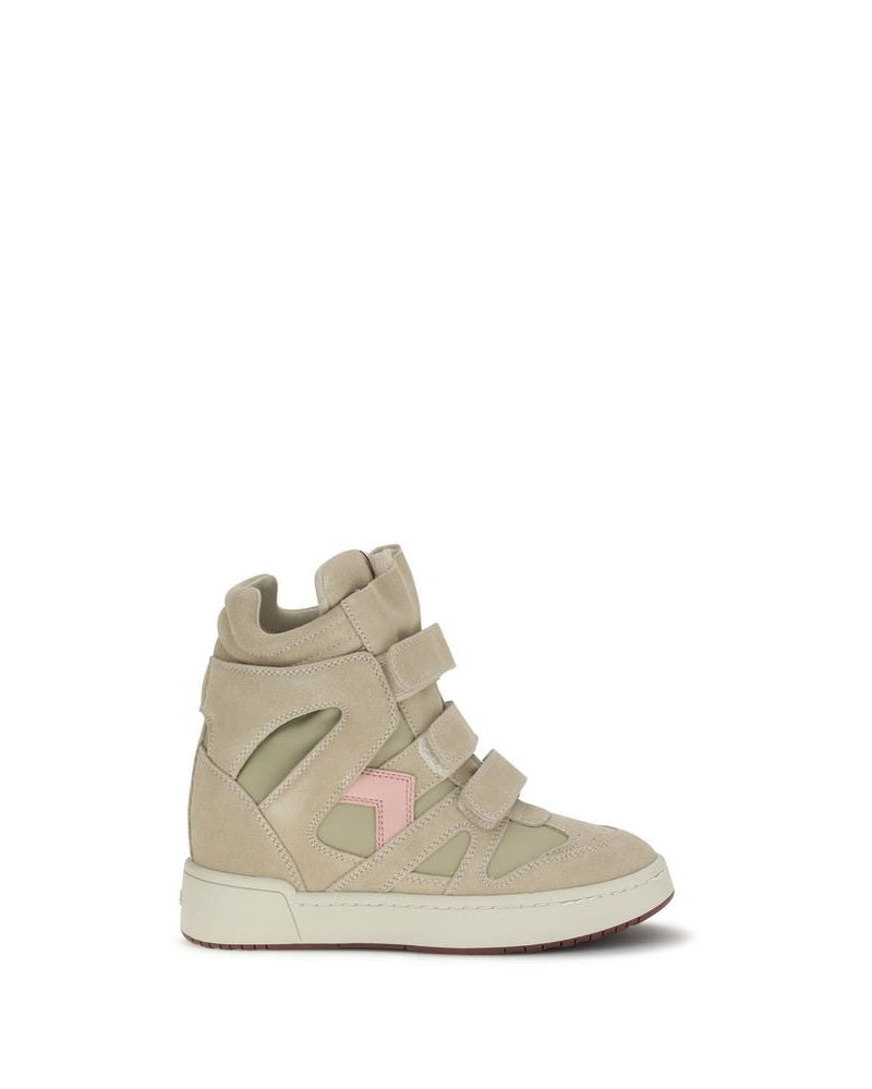 Beige Calf Leather Bos Taurus Chunky Sneakers Glam Steals