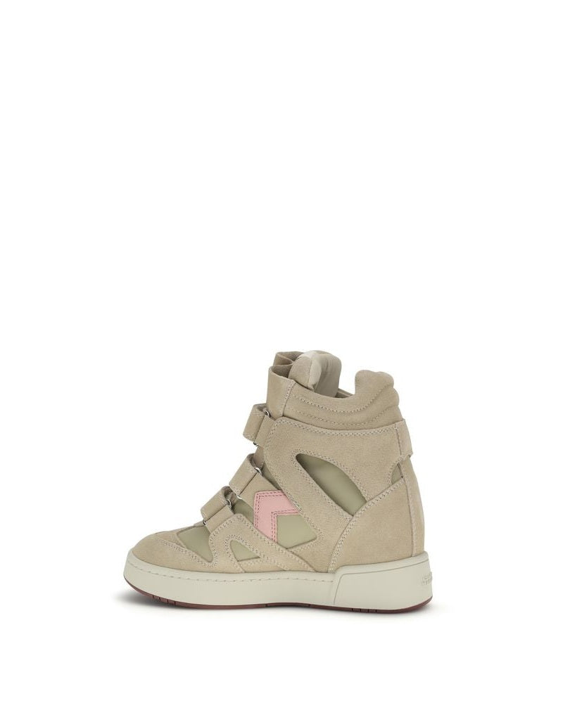 Beige Calf Leather Bos Taurus Chunky Sneakers Glam Steals