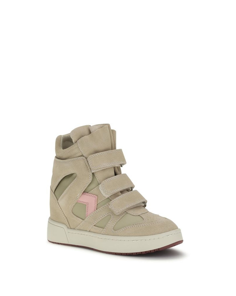 Beige Calf Leather Bos Taurus Chunky Sneakers Glam Steals