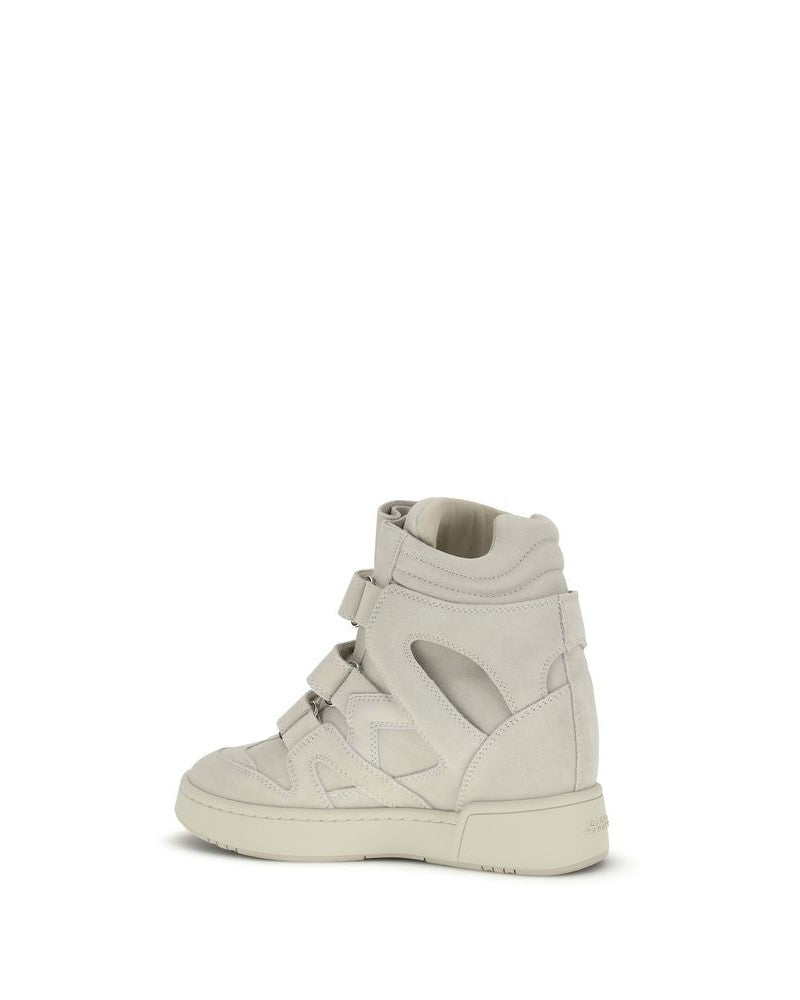 Beige Calf Leather Bos Taurus Platform Sneakers Glam Steals