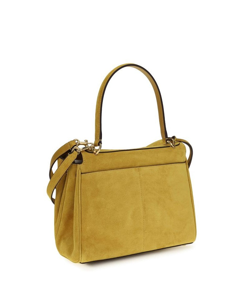 Beige Calf Leather Bos Taurus Shoulder Bag Glam Steals