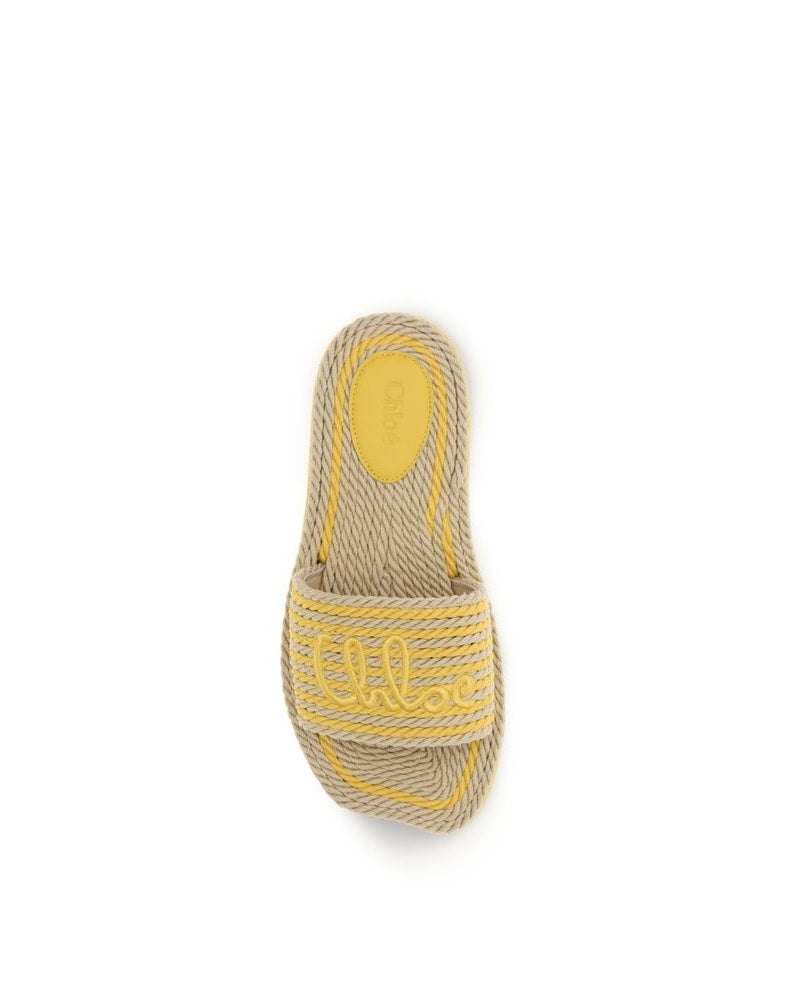 Beige Lamb Ovis Aries Aries Flat Sandals Glam Steals