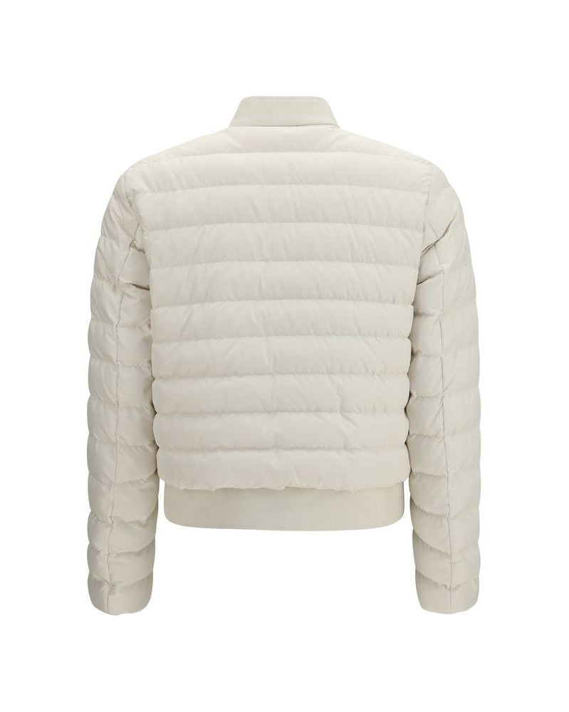 Beige Polyester Coat Glam Steals