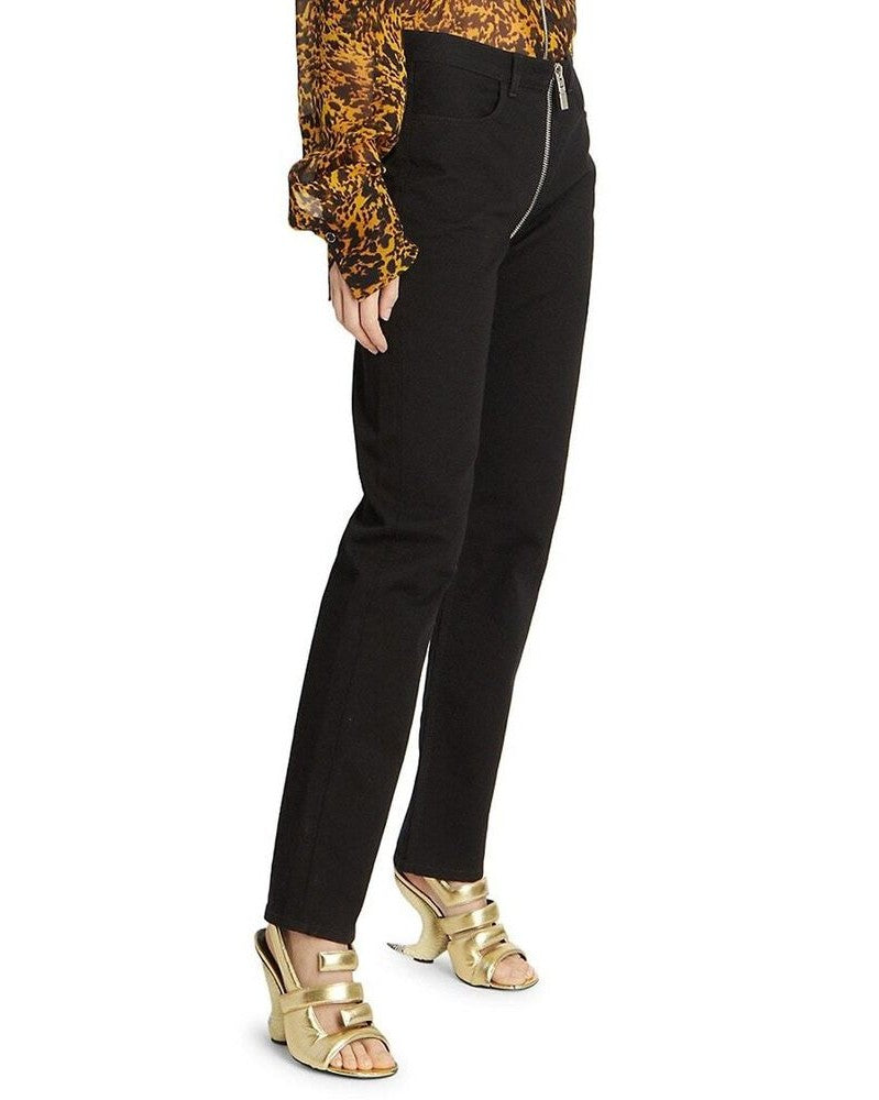 Black Cotton Skinny Jeans Glam Steals