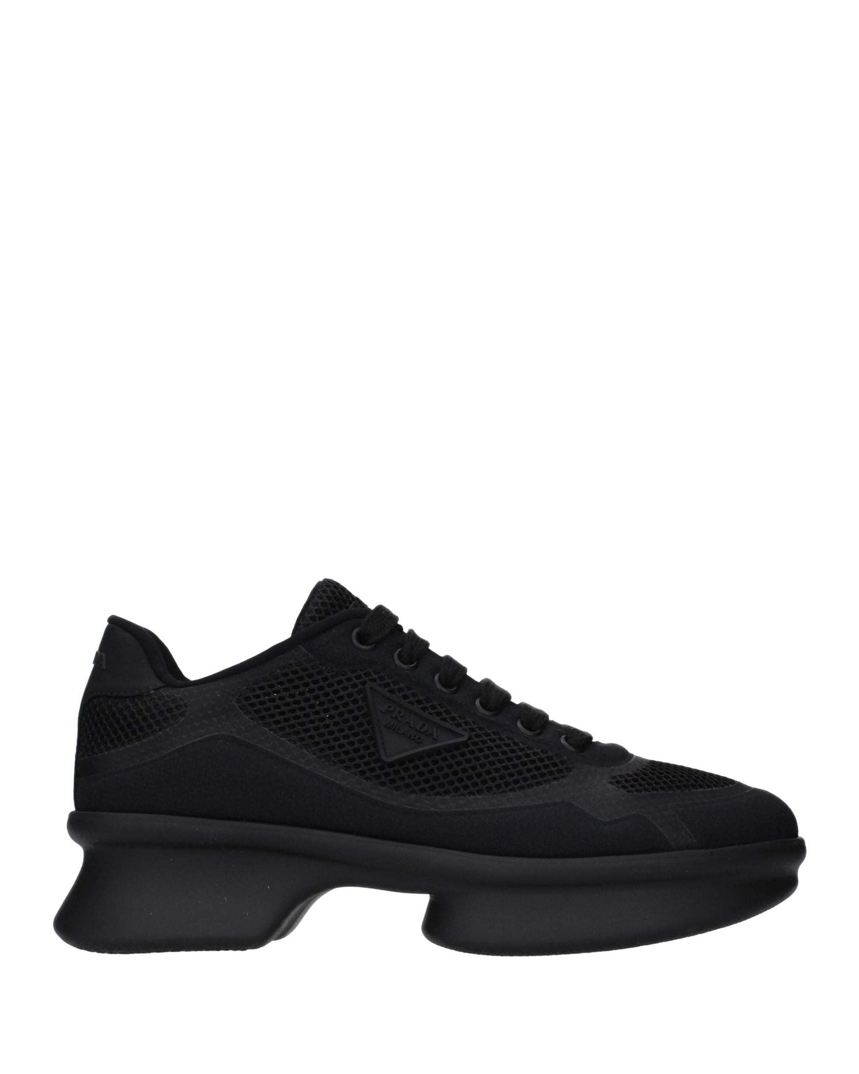 Black Fabric Low Top Sneakers Glam Steals