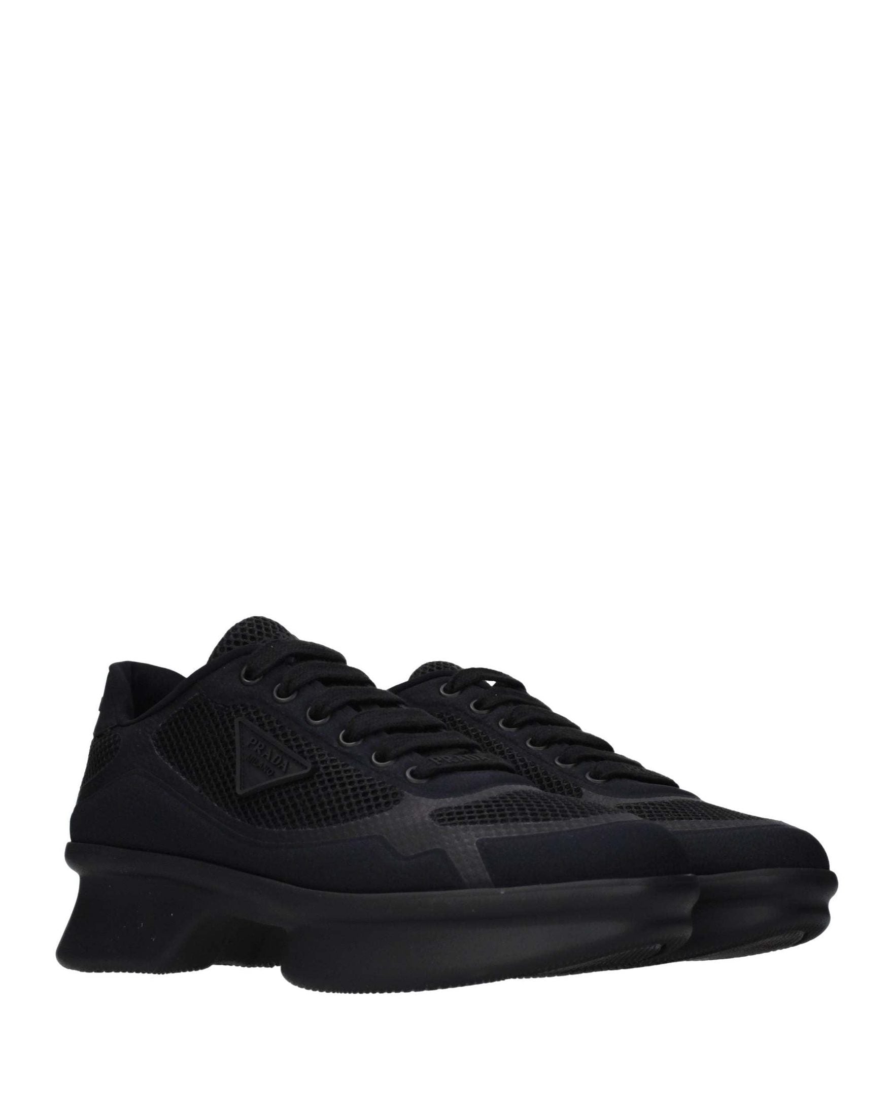 Black Fabric Low Top Sneakers Glam Steals