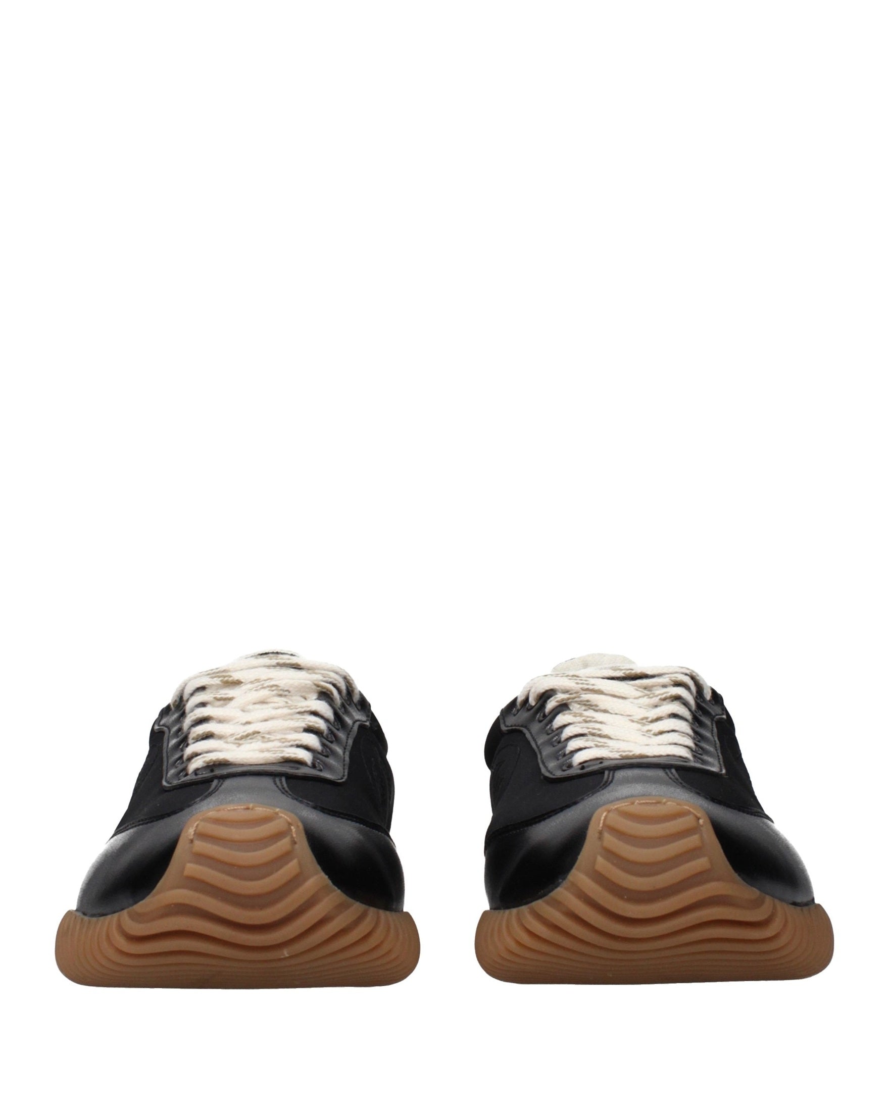 Black Fabric Low Top Sneakers Glam Steals