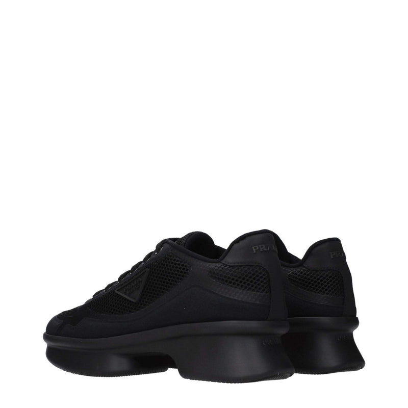 Black Fabric Low Top Sneakers Glam Steals