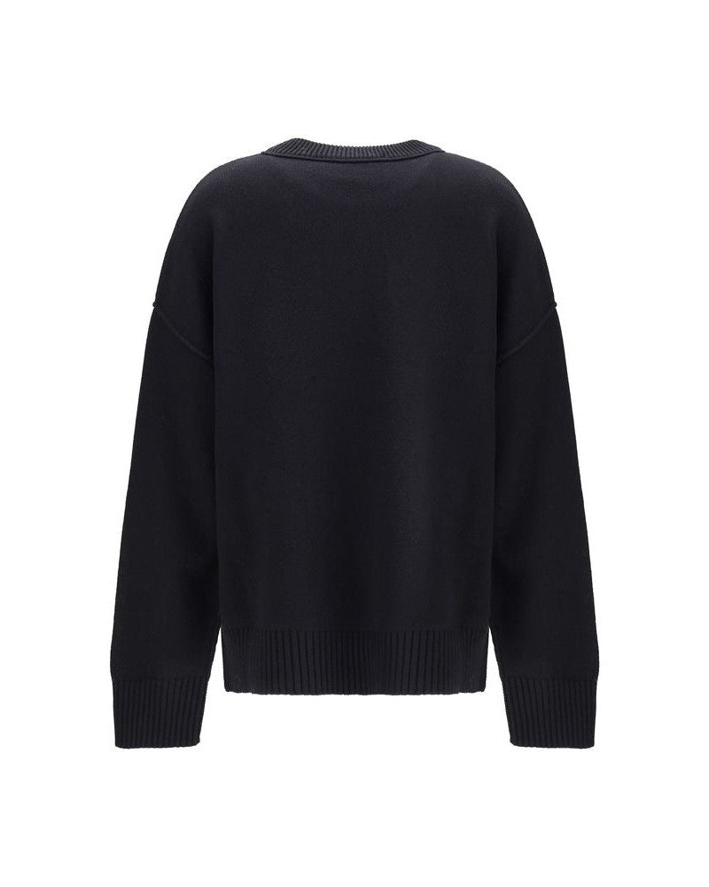 Black Fleece Wool Sweatshirt Glam Steals