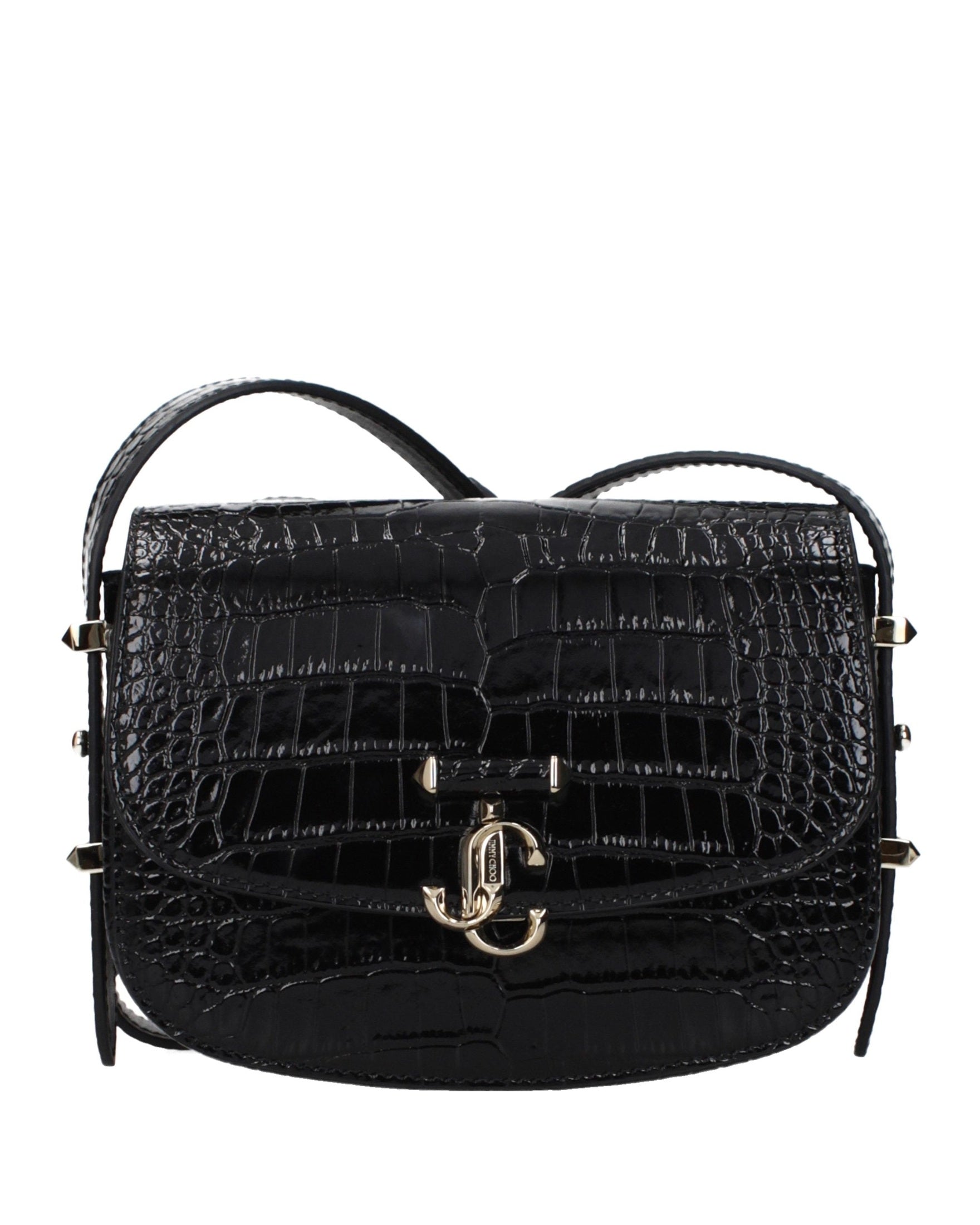 Jimmy Choo Black Leather Crossbody Bag Glam Steals